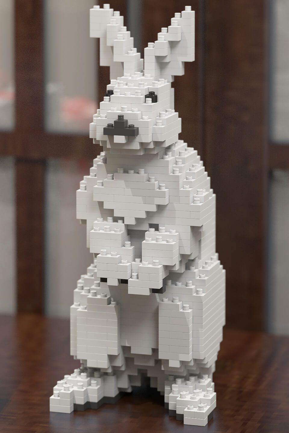 Mammals Sculptures - LAminifigs , lego style jekca building set