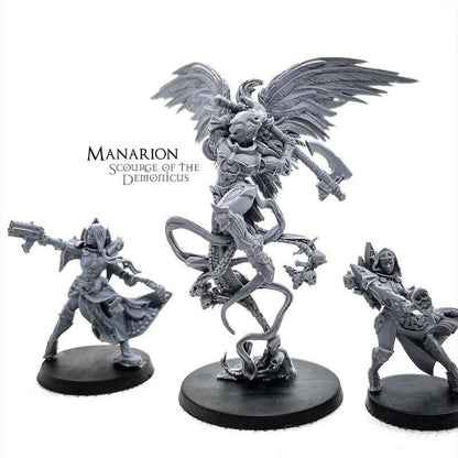 Manarion, Scourge of the Demonicus - LAminifigs , lego style jekca building set