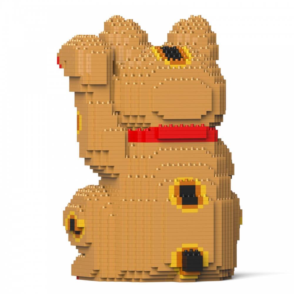 Maneki Neko Sculptures - LAminifigs , lego style jekca building set