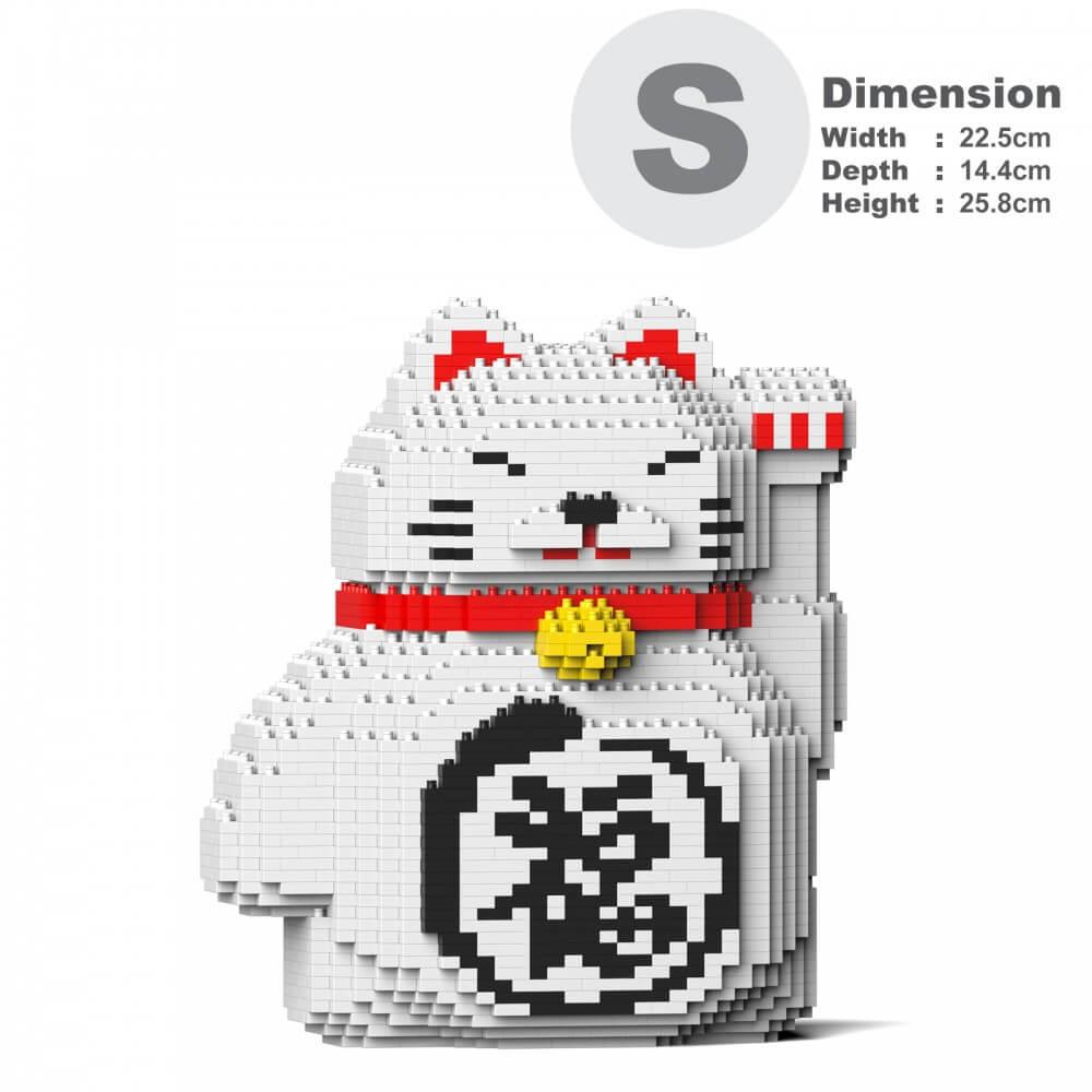 Maneki Neko Sculptures - LAminifigs , lego style jekca building set