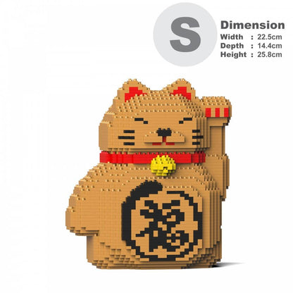 Maneki Neko Sculptures - LAminifigs , lego style jekca building set