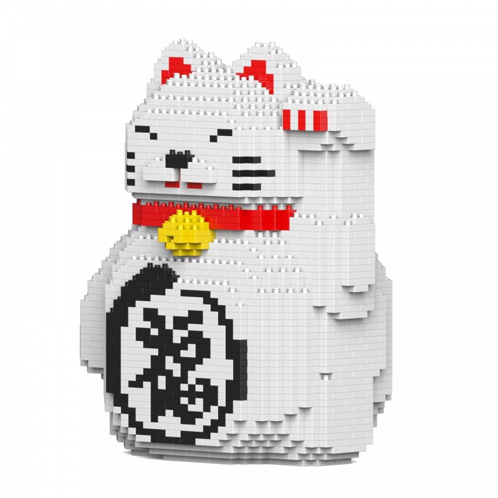 Maneki Neko Sculptures - LAminifigs , lego style jekca building set