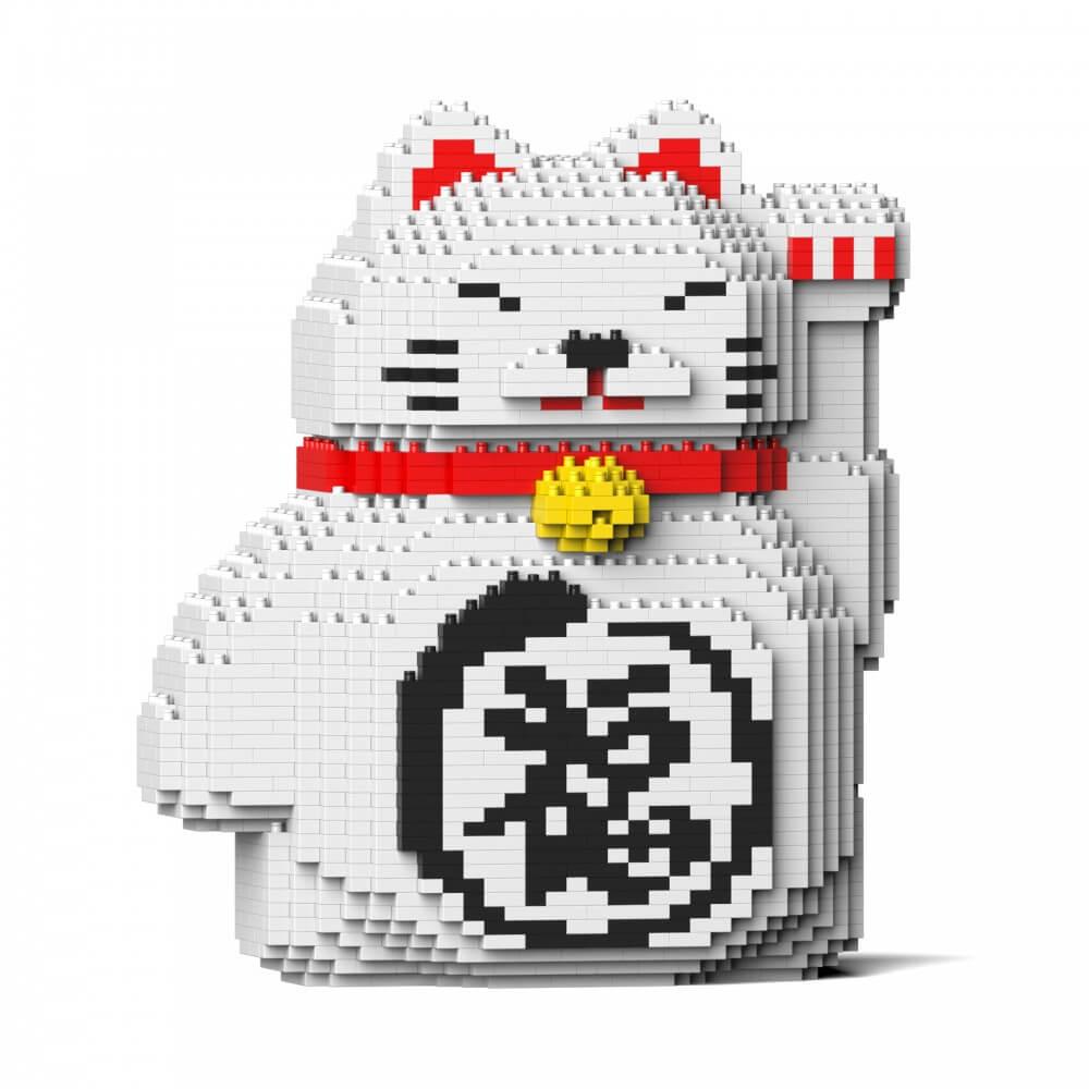 Maneki Neko Sculptures - LAminifigs , lego style jekca building set