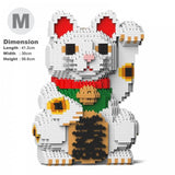 Maneki Neko Sculptures - LAminifigs , lego style jekca building set