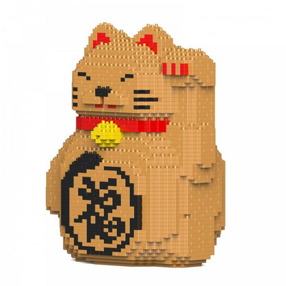 Maneki Neko Sculptures - LAminifigs , lego style jekca building set