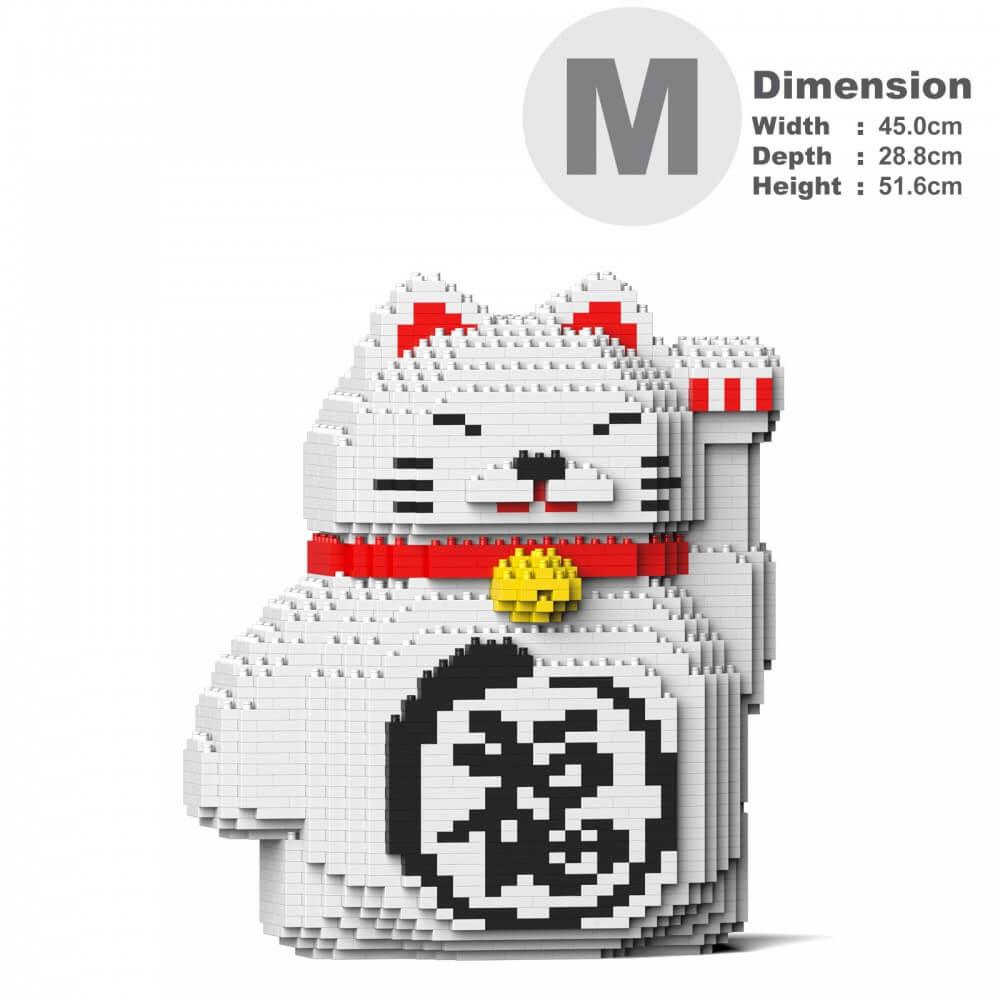 Maneki Neko Sculptures - LAminifigs , lego style jekca building set