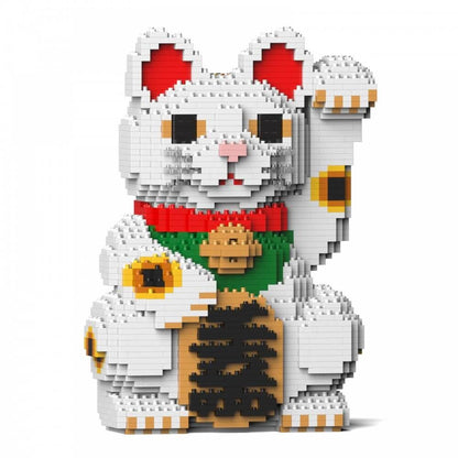 Maneki Neko Sculptures - LAminifigs , lego style jekca building set