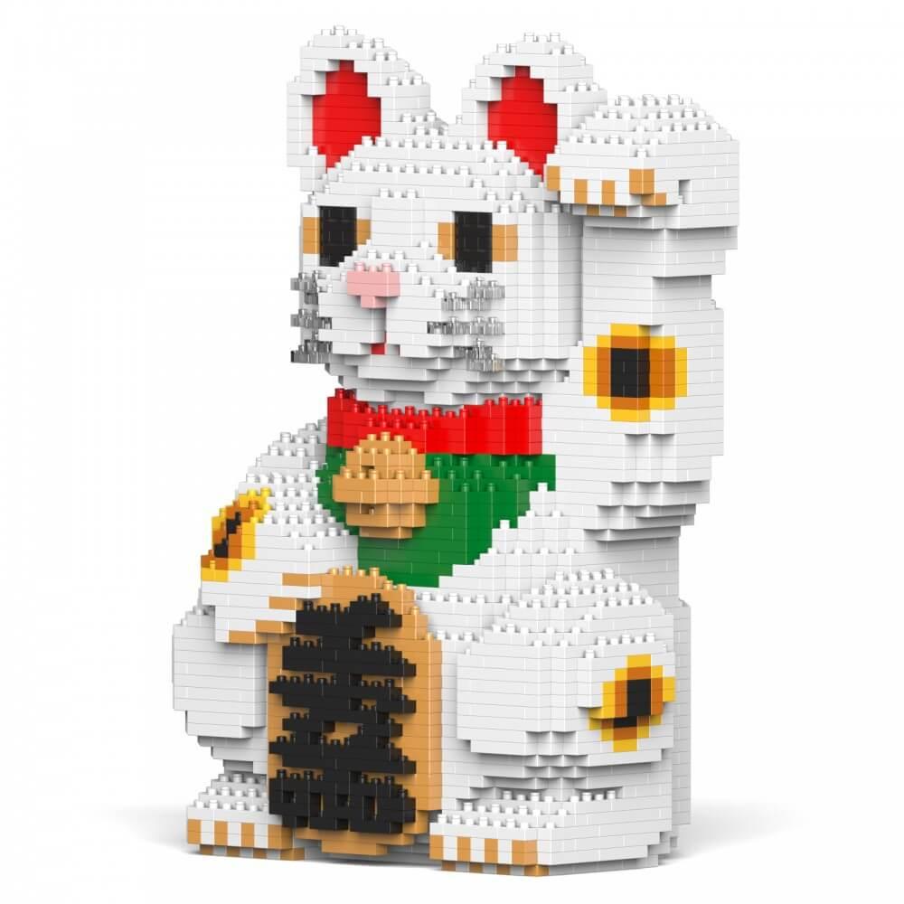 Maneki Neko Sculptures - LAminifigs , lego style jekca building set