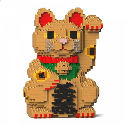 Maneki Neko Sculptures - LAminifigs , lego style jekca building set