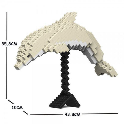 Marine Mammals Sculptures - LAminifigs , lego style jekca building set