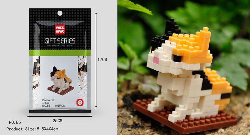 Mini Building Blocks 3D Animal Kits - LAminifigs , lego style jekca building set