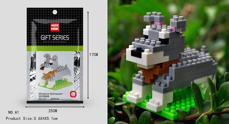 Mini Building Blocks 3D Animal Kits - LAminifigs , lego style jekca building set