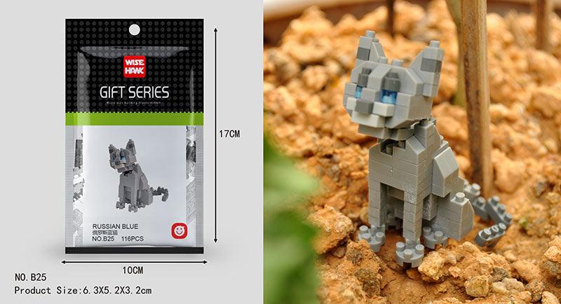 Mini Building Blocks 3D Animal Kits - LAminifigs , lego style jekca building set