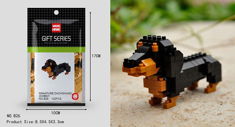 Mini Building Blocks 3D Animal Kits - LAminifigs , lego style jekca building set