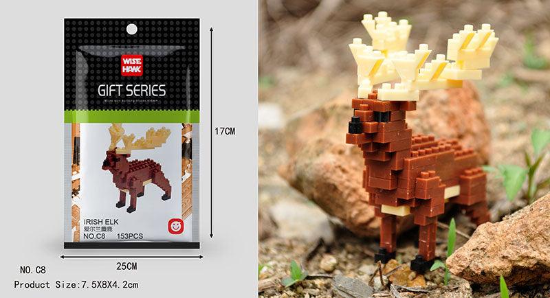 Mini Building Blocks 3D Animal Kits - LAminifigs , lego style jekca building set