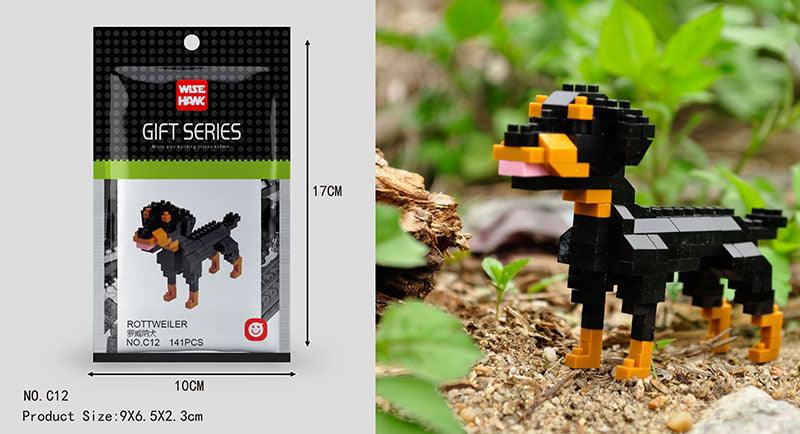 Mini Building Blocks 3D Animal Kits - LAminifigs , lego style jekca building set