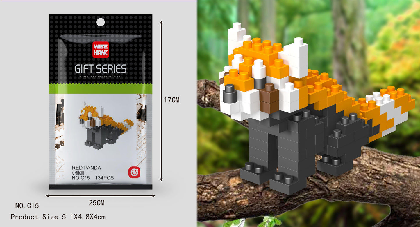 Mini Building Blocks 3D Animal Kits - LAminifigs , lego style jekca building set