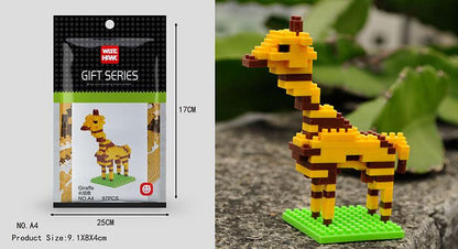 Mini Building Blocks 3D Animal Kits - LAminifigs , lego style jekca building set