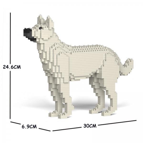 Mongrel Dog Sculptures - LAminifigs , lego style jekca building set