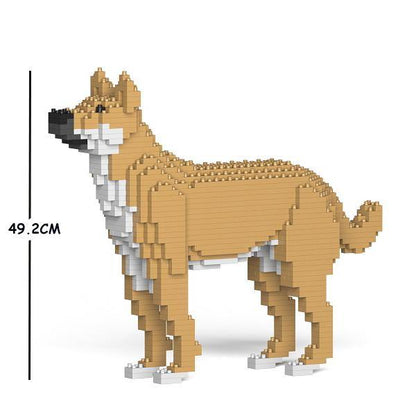 Mongrel Dog Sculptures - LAminifigs , lego style jekca building set