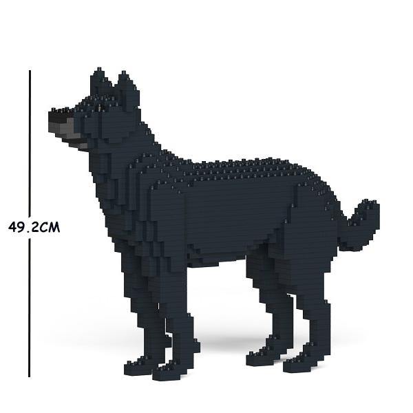 Mongrel Dog Sculptures - LAminifigs , lego style jekca building set