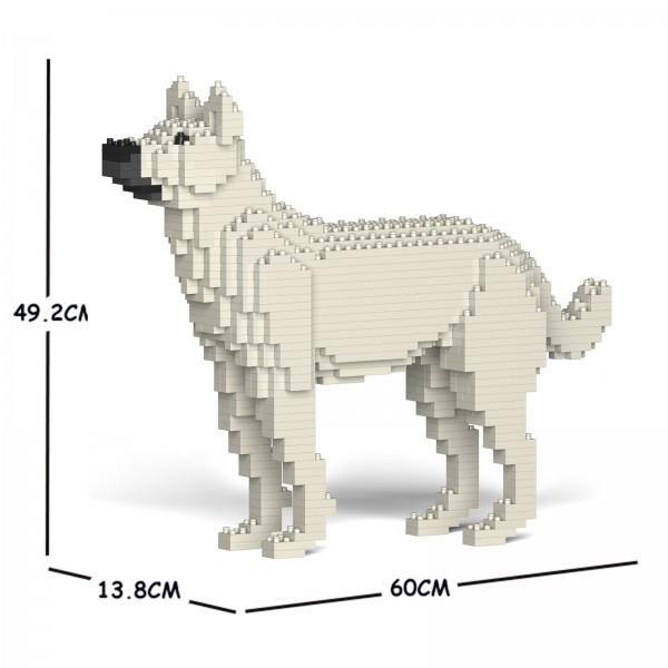 Mongrel Dog Sculptures - LAminifigs , lego style jekca building set