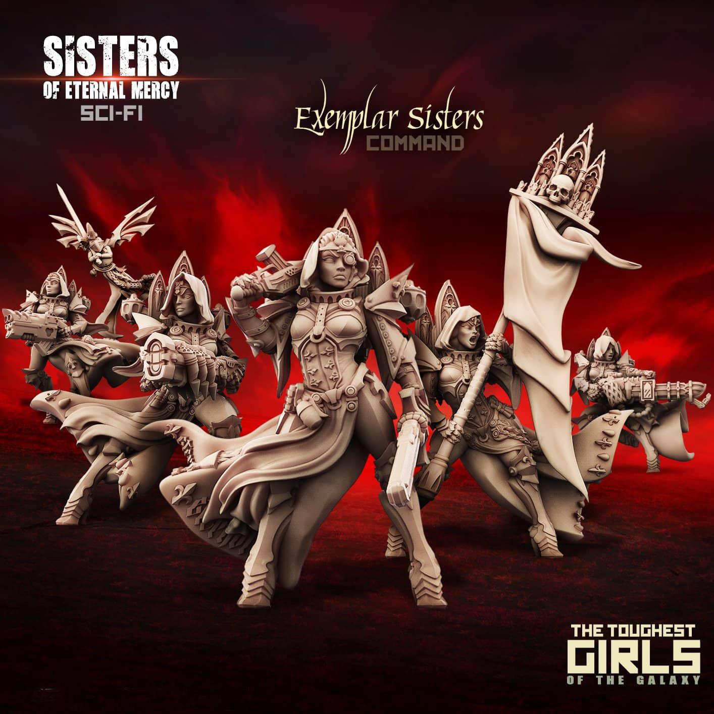 New Exemplar Sisters - Command Group – LAminifigs