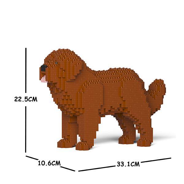 Newfoundland Dog Sculptures - LAminifigs , lego style jekca building set