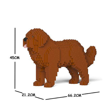 Newfoundland Dog Sculptures - LAminifigs , lego style jekca building set