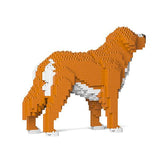 Nova Scotia Duck Tolling Retriever Dog Sculptures - LAminifigs , lego style jekca building set