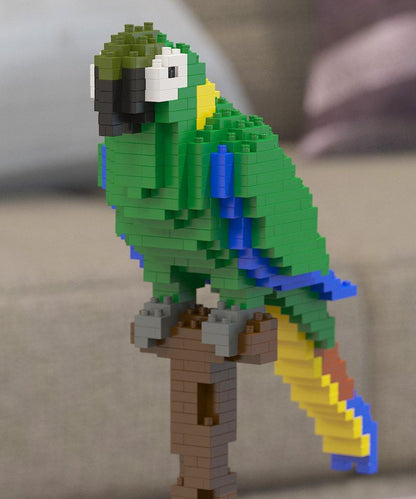 Parrots Sculptures - LAminifigs , lego style jekca building set