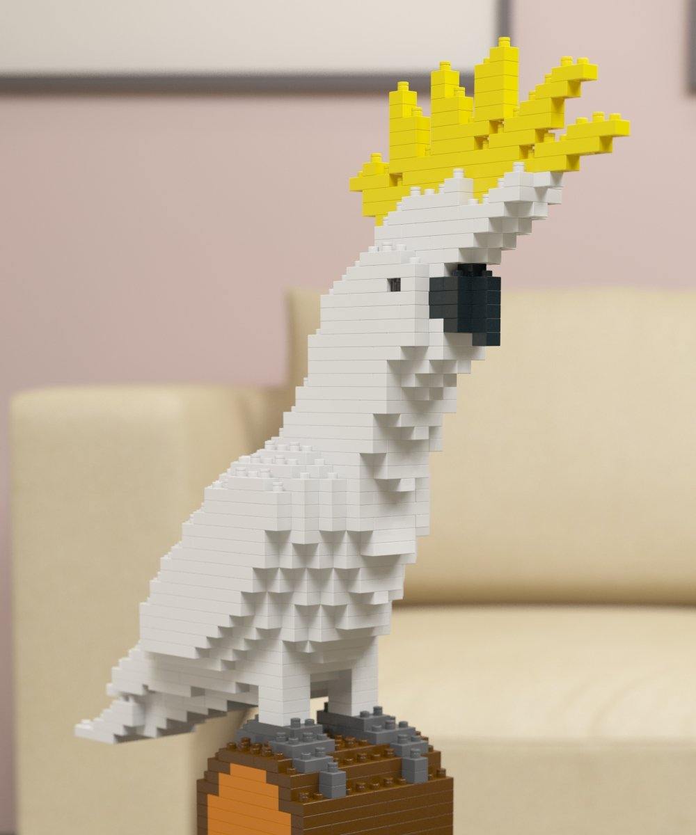 Parrots Sculptures - LAminifigs , lego style jekca building set