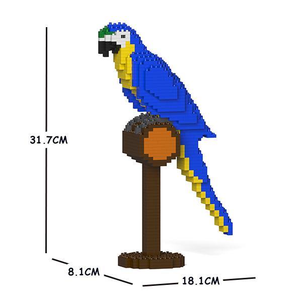 Parrots Sculptures - LAminifigs , lego style jekca building set