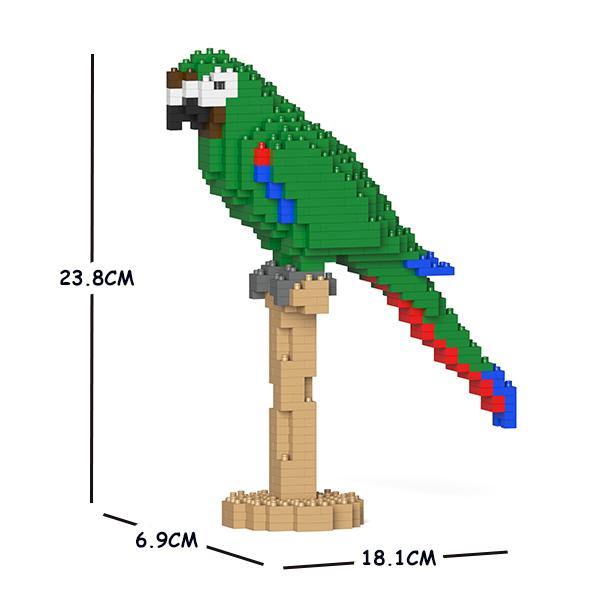 Parrots Sculptures - LAminifigs , lego style jekca building set