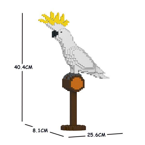 Parrots Sculptures - LAminifigs , lego style jekca building set