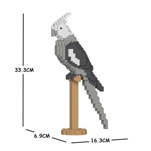 Parrots Sculptures - LAminifigs , lego style jekca building set