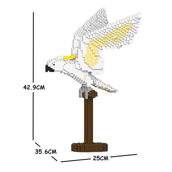 Parrots Sculptures - LAminifigs , lego style jekca building set