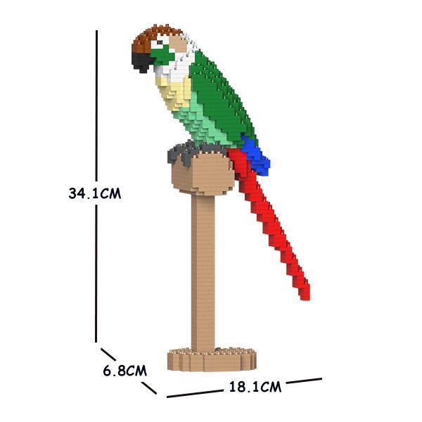 Parrots Sculptures - LAminifigs , lego style jekca building set