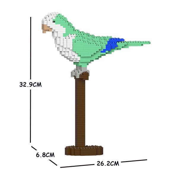 Parrots Sculptures - LAminifigs , lego style jekca building set