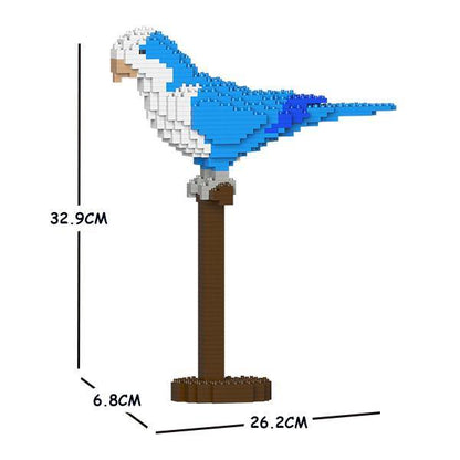 Parrots Sculptures - LAminifigs , lego style jekca building set