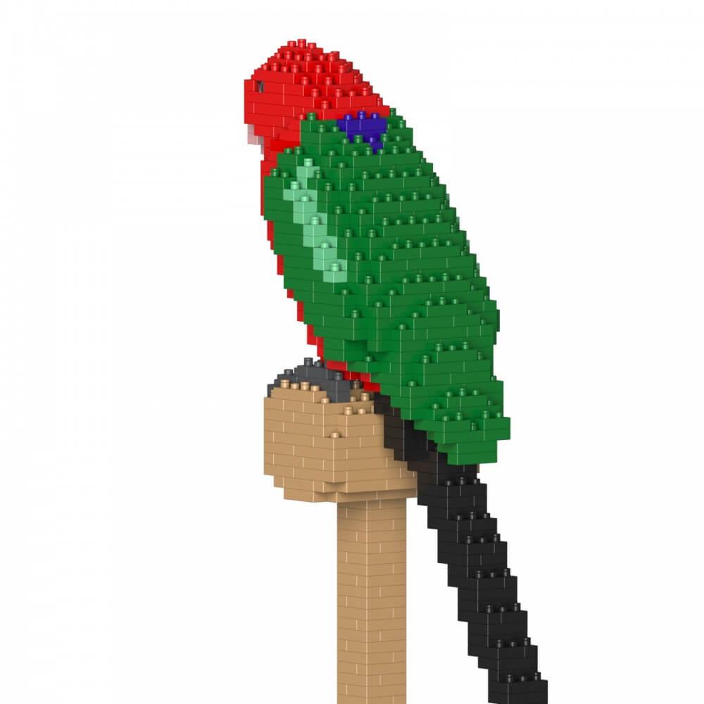 Parrots Sculptures - LAminifigs , lego style jekca building set