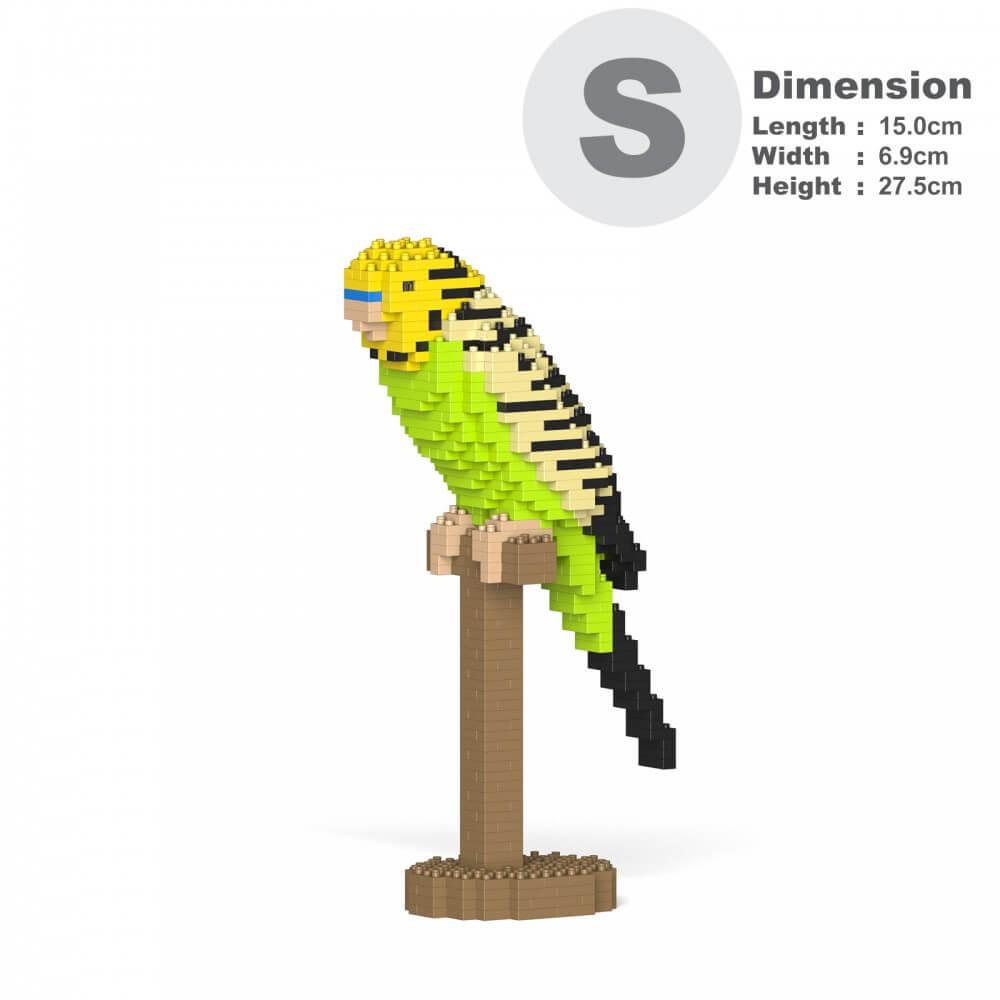 Parrots Sculptures - LAminifigs , lego style jekca building set