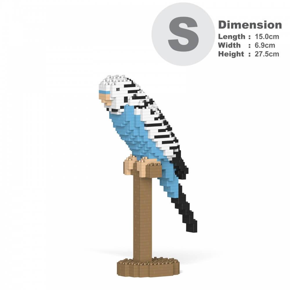 Parrots Sculptures - LAminifigs , lego style jekca building set