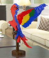 Parrots Sculptures - LAminifigs , lego style jekca building set