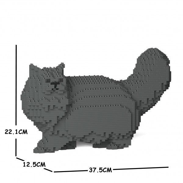 Persian Cats Sculptures - LAminifigs , lego style jekca building set