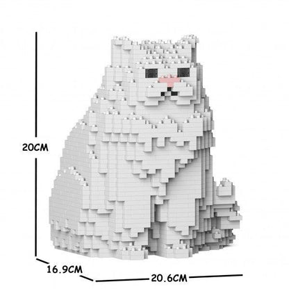 Persian Cats Sculptures - LAminifigs , lego style jekca building set