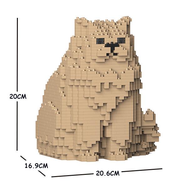 Persian Cats Sculptures - LAminifigs , lego style jekca building set