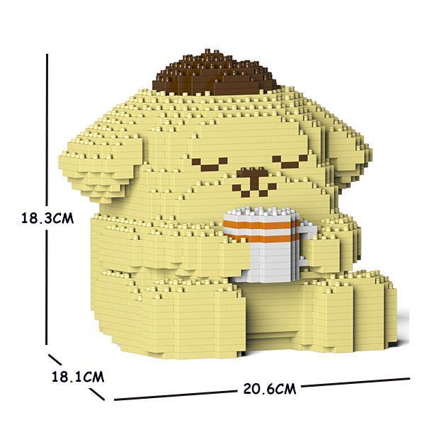 Pompompurin - LAminifigs , lego style jekca building set