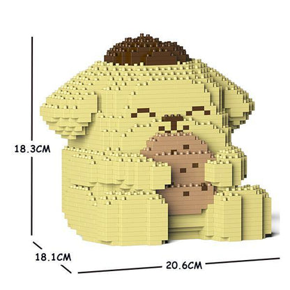 Pompompurin - LAminifigs , lego style jekca building set