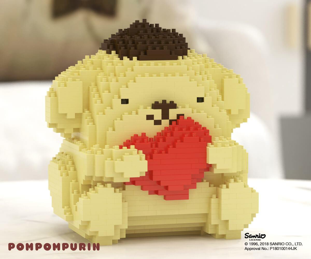 Pompompurin - LAminifigs , lego style jekca building set